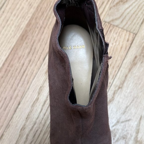 Cole Haan Ankle Boots Dark Brown - Picture 7 of 7